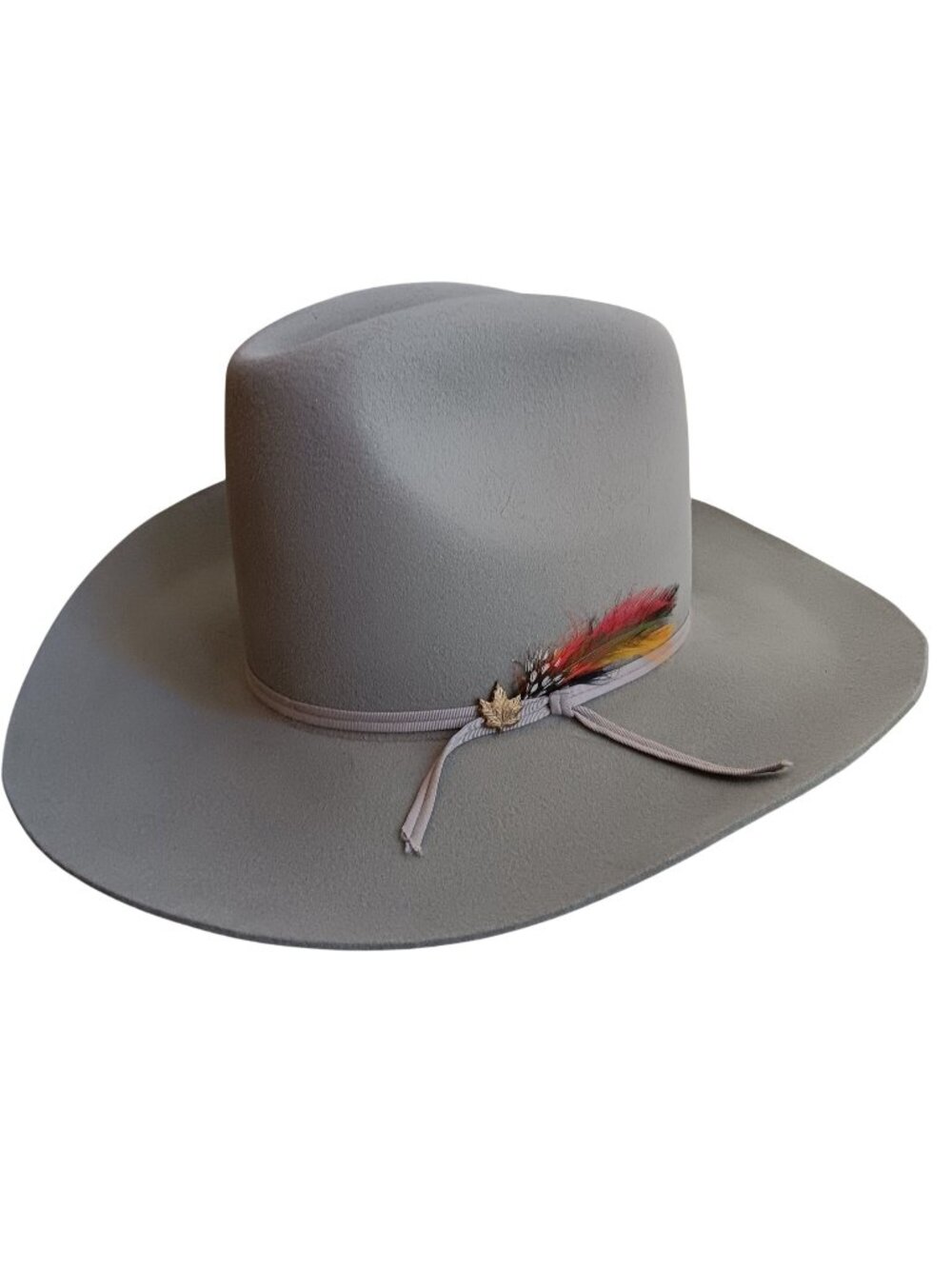 Vintage Biltmore Cowboy Hat 6 3/4 54cm 8X Gray Resistol Canada Sheplers